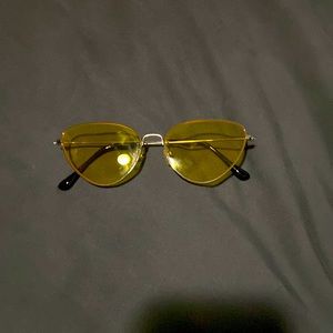 Yellow sunglasses